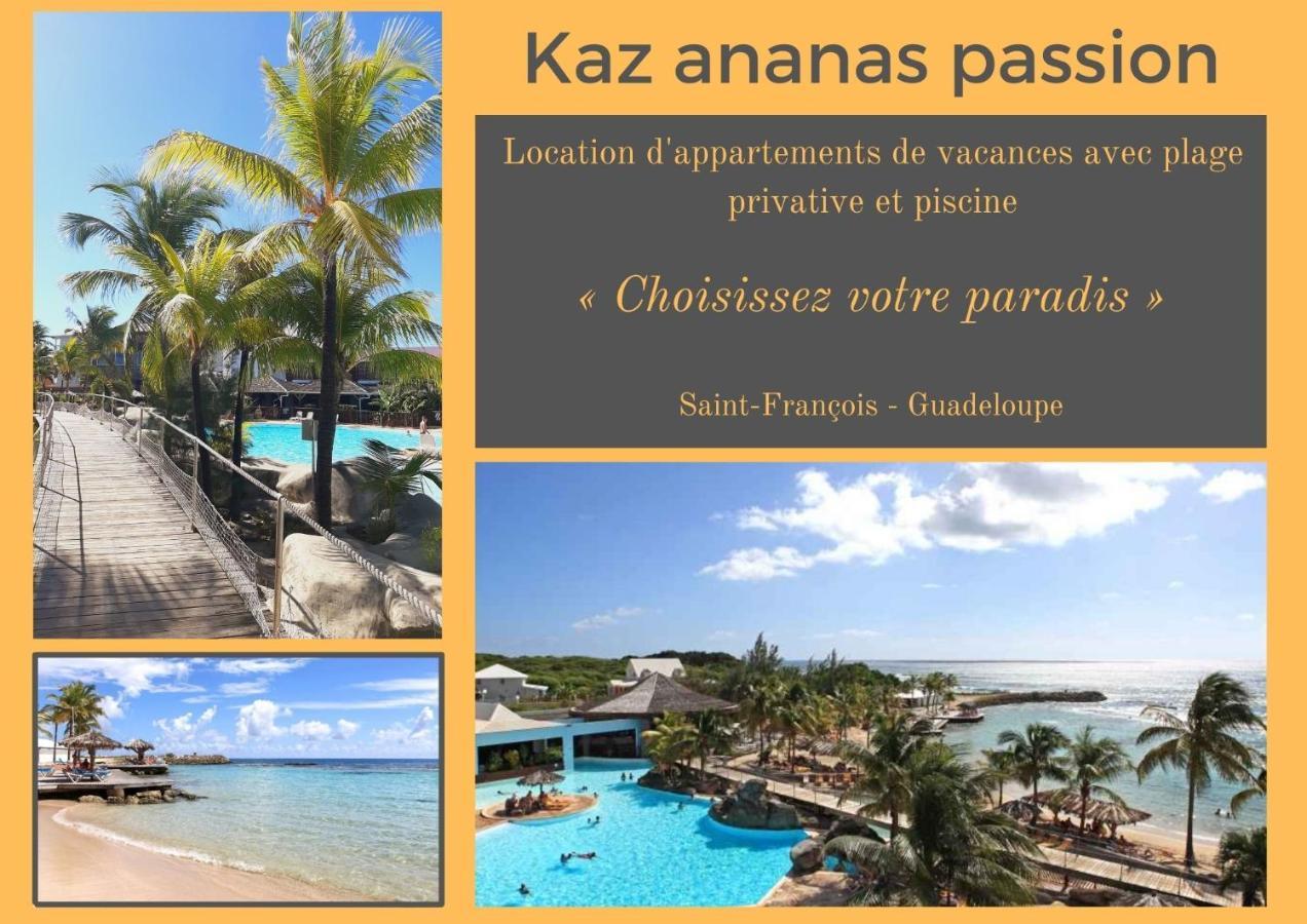 Studio Kaz Ananas Au Manganao Saint-Francois  Extérieur photo